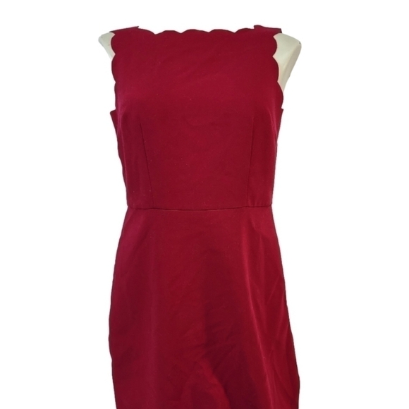 LOFT Red Dress - Picture 1 of 8
